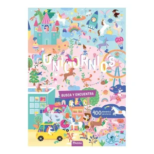 LIBRO BUSCA Y ENCUENTRA UNICORNIOS +6 AÑOS - AUZOU -